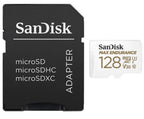 Sandisk MAX ENDURANCE MicroSD 128GB V30 Memory Card