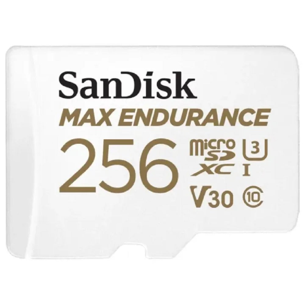 Sandisk MAX ENDURANCE MicroSD 256GB V30 Memory Card