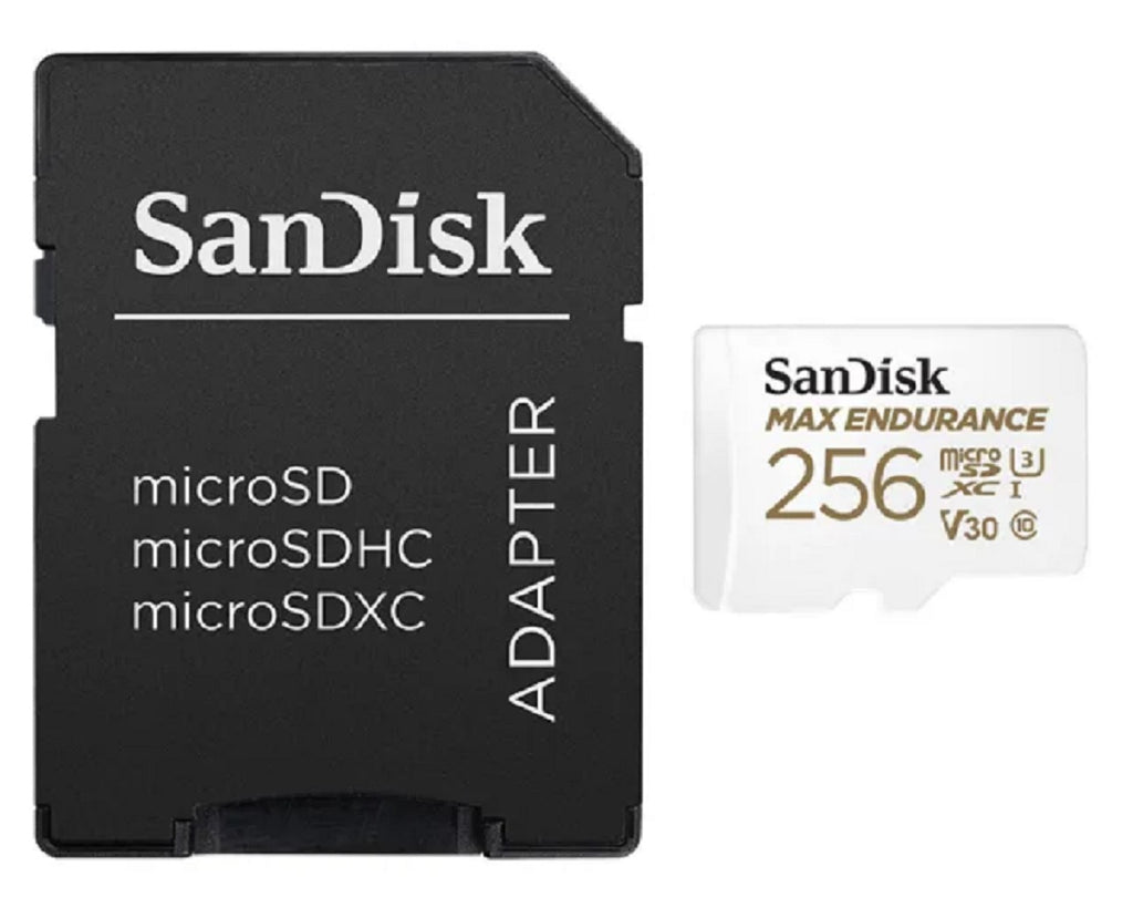 Sandisk MAX ENDURANCE MicroSD 256GB V30 Memory Card