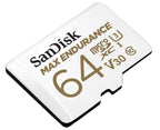 Sandisk MAX ENDURANCE MicroSD 64GB V30 Memory Card