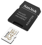 Sandisk MAX ENDURANCE MicroSD 64GB V30 Memory Card
