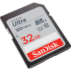 SanDisk Ultra SDHC 32GB Class 10 UHS-I 120MB/s R