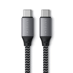 Satechi 25cm USB-C to USB-C Short Cable Space Grey - ST-TCC10M