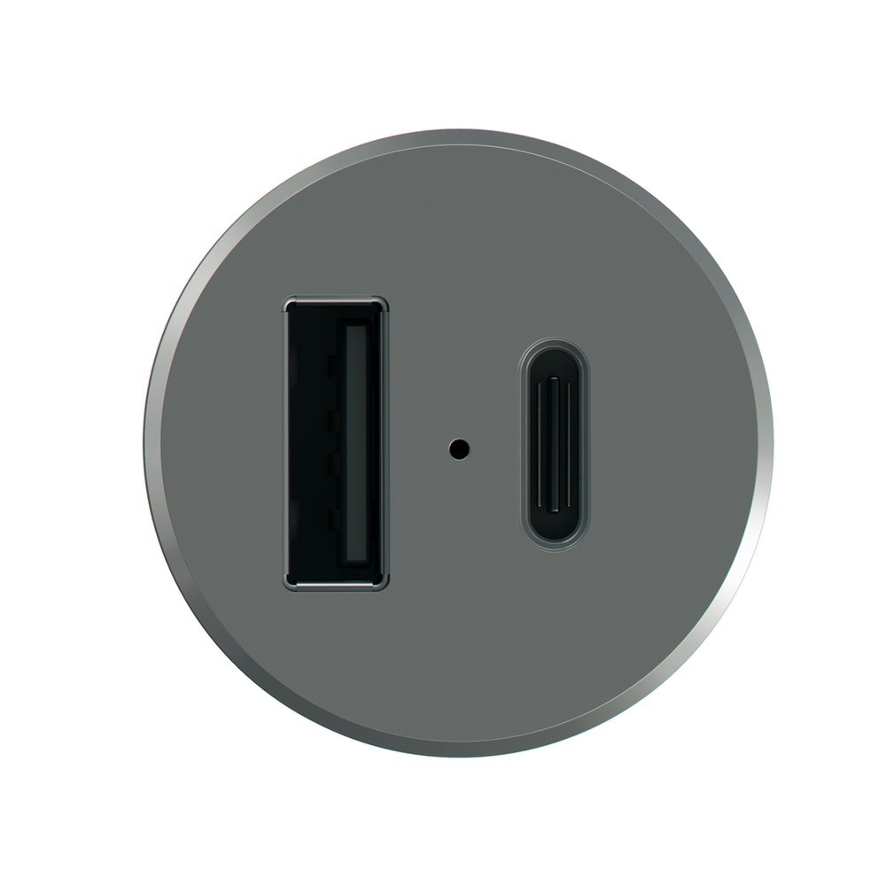 Satechi 72W USB-C PD Space Grey Car Charger - ST-TCPDCCM