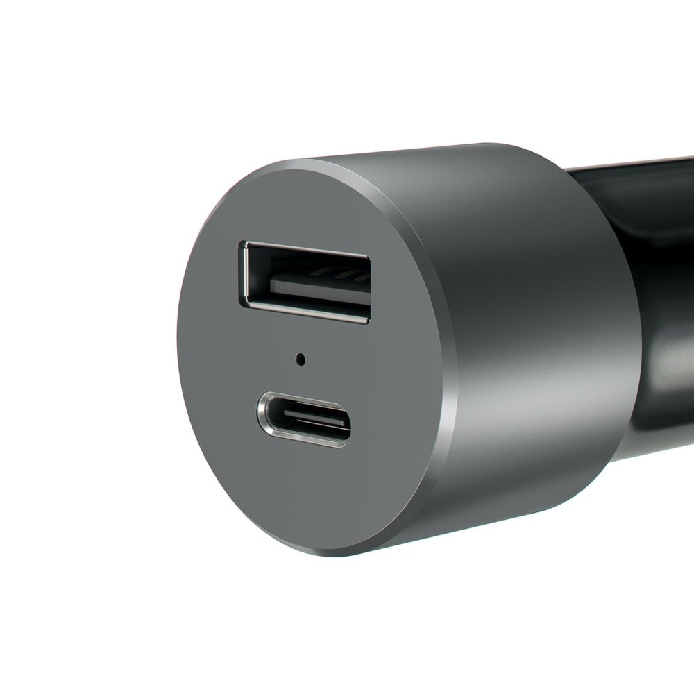 Satechi 72W USB-C PD Space Grey Car Charger - ST-TCPDCCM