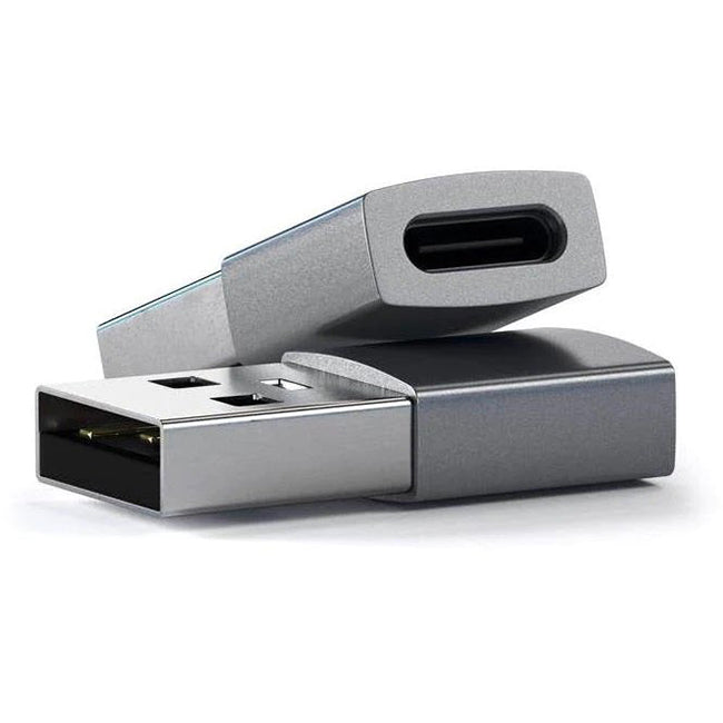 Satechi Aluminium USB-A to USB-C Adapter - Space Grey