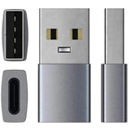 Satechi Aluminium USB-A to USB-C Adapter - Space Grey