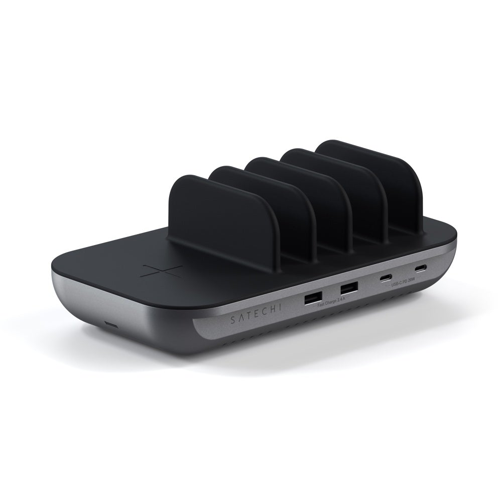 Satechi Dock5 Multi-Device Charging Station with Wireless Charging - ST-WCS5PM