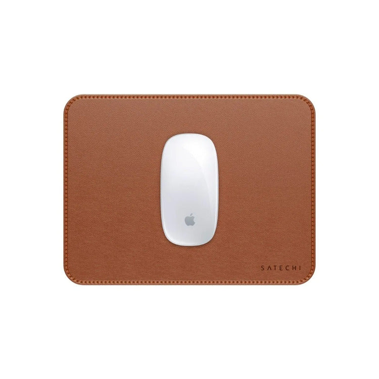 Satechi Vegan-Leather Premium Mouse Pad (Brown)