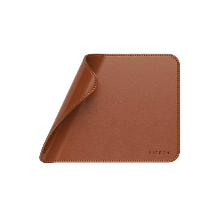 Satechi Vegan-Leather Premium Mouse Pad (Brown)