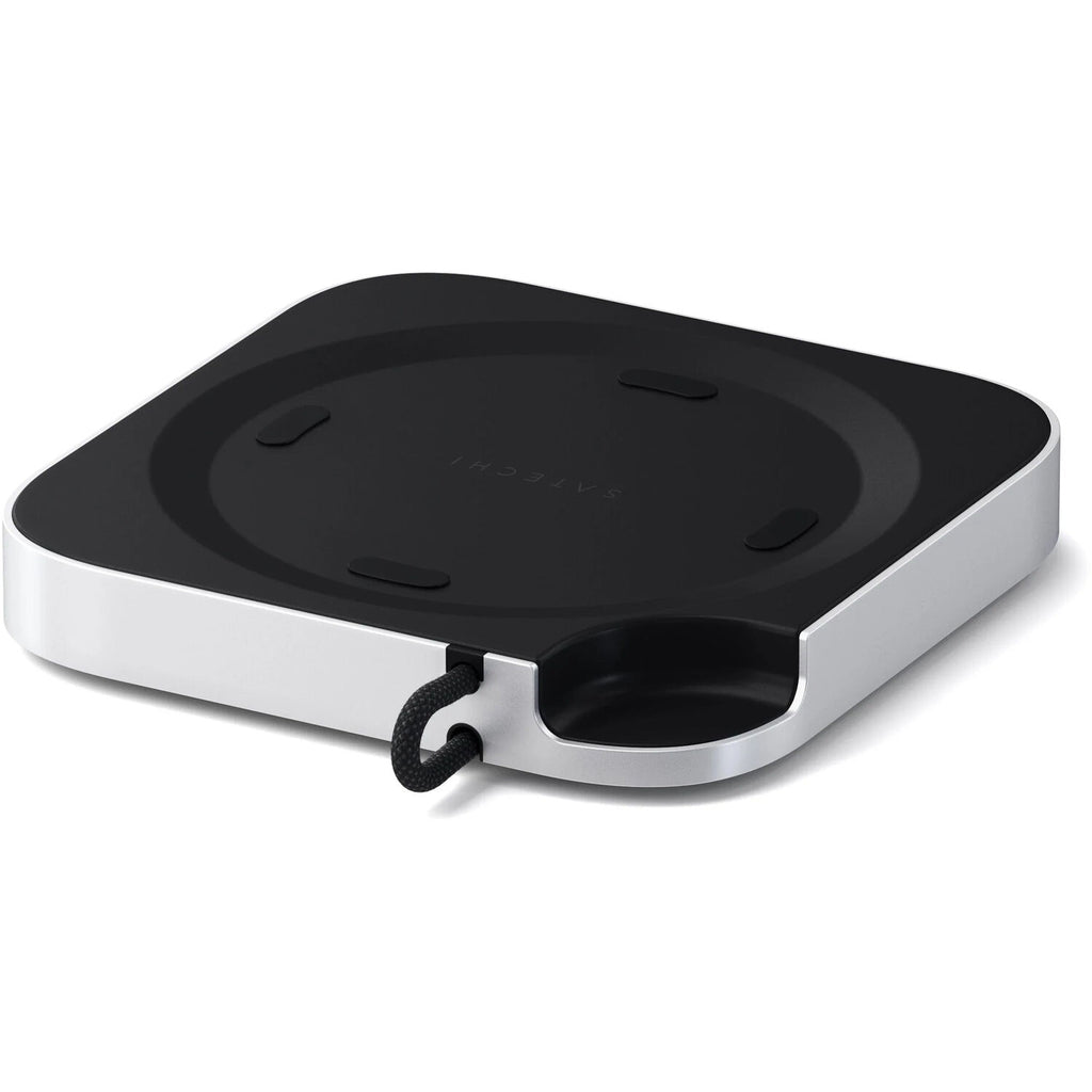 Satechi Mac Mini M4 Stand & Hub with SSD Enclosure (Silver)