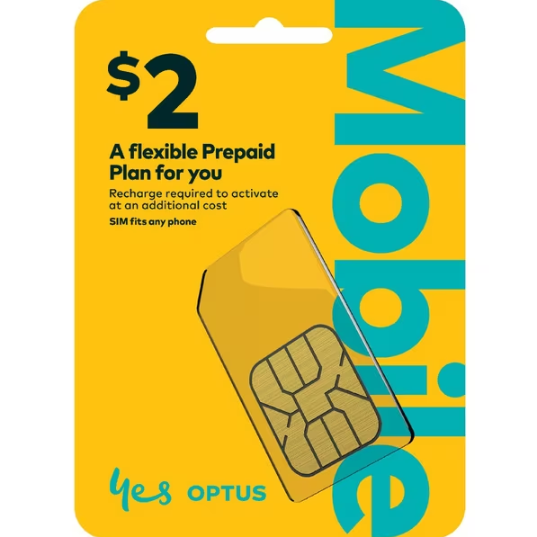Optus Pre 2 Voice SIM 5G