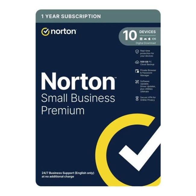 Norton Small Business 1 User 10 Device 1 Year 