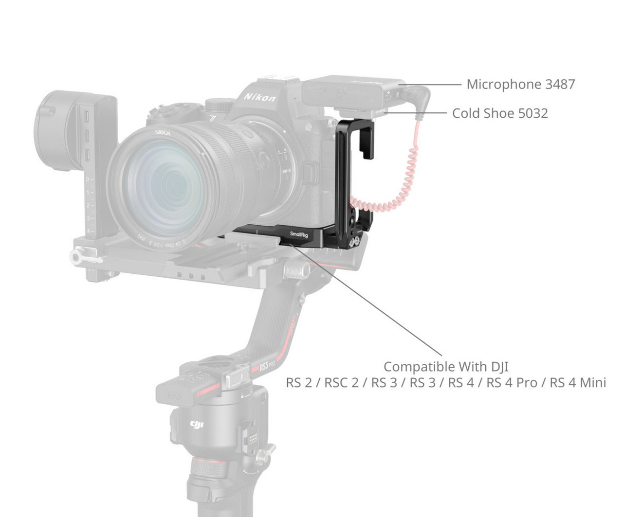 SmallRig L-Shaped Mount Plate for Nikon Z5II 5256