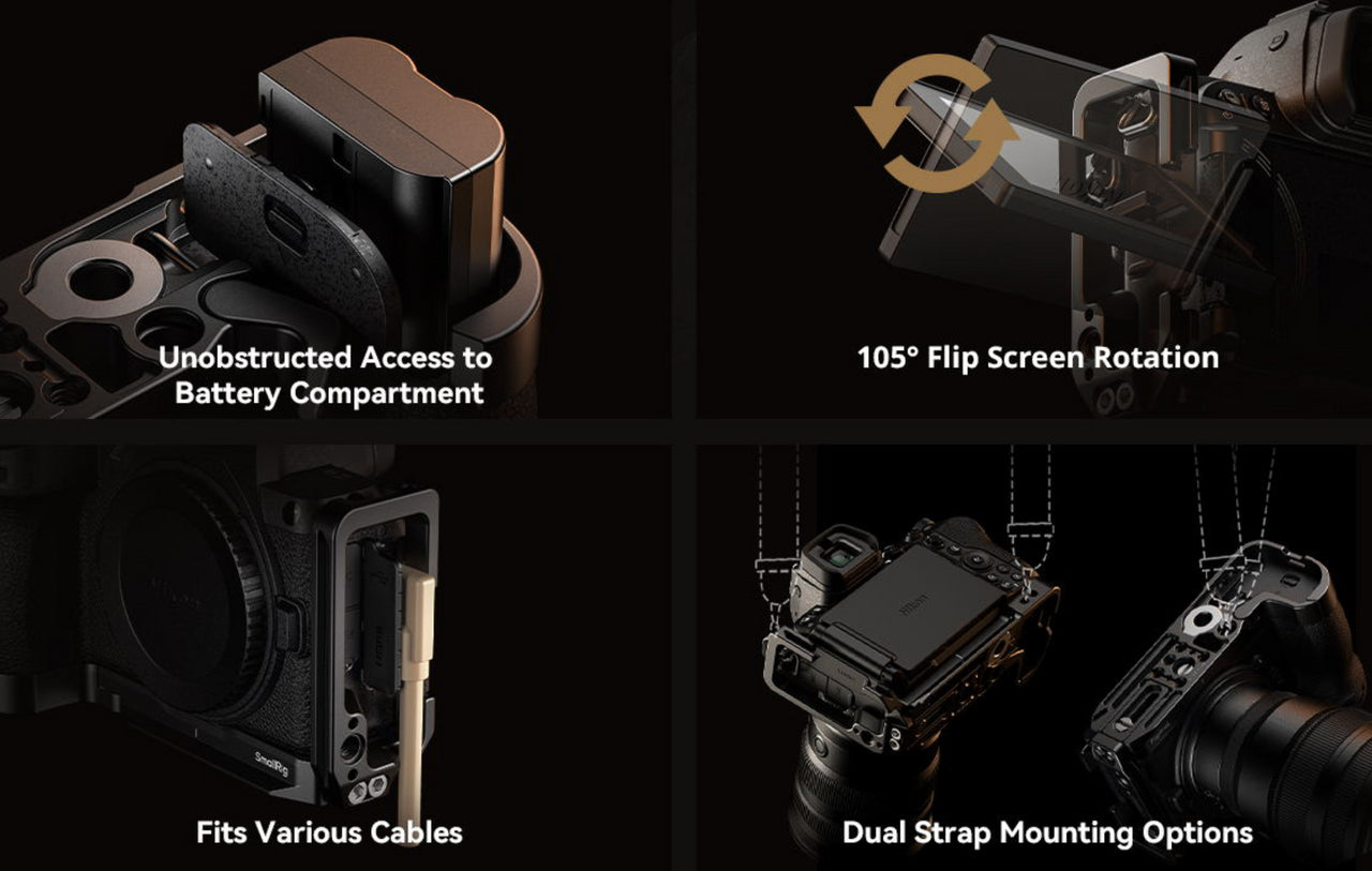 SmallRig L-Shaped Mount Plate for Nikon Z5II 5256