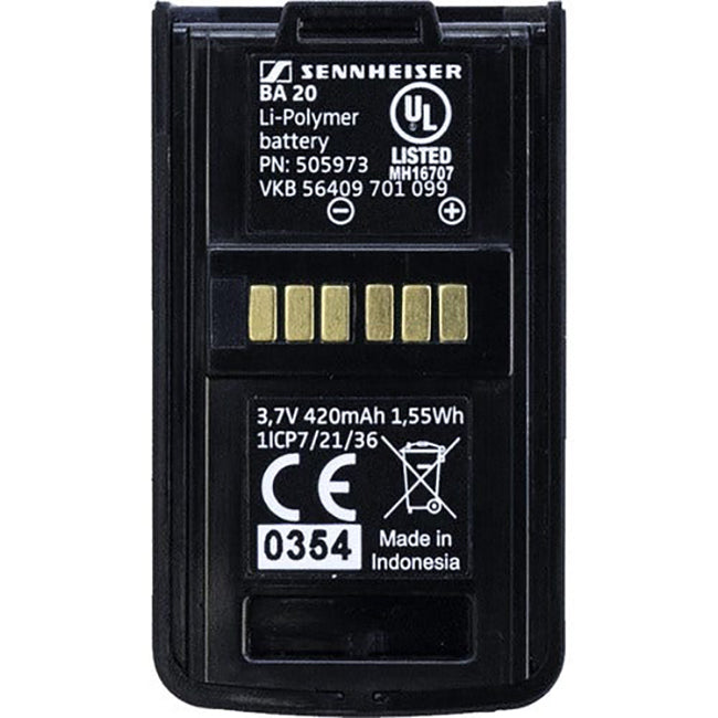 Sennheiser BA 20 Rechargeable Battery Pack
