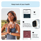 Fitbit Sense 2 Smart Watch - Blue Mist/Pale Gold