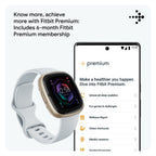 Fitbit Sense 2 Smart Watch - Blue Mist/Pale Gold