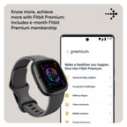 Fitbit Sense 2 Smart Watch - Graphite/Graphite