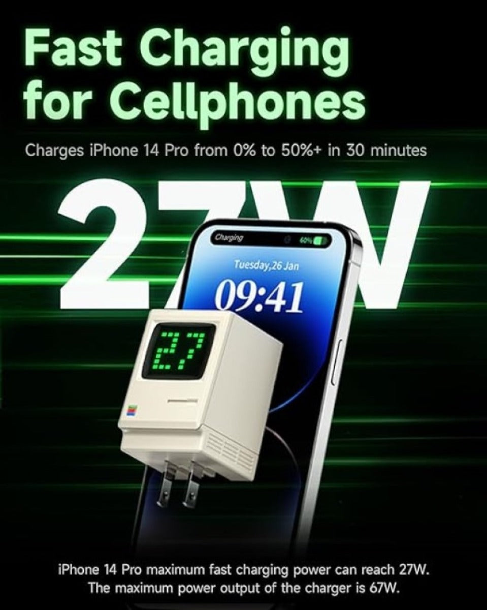 Shargeek Retro GaN 67W Charging Plug