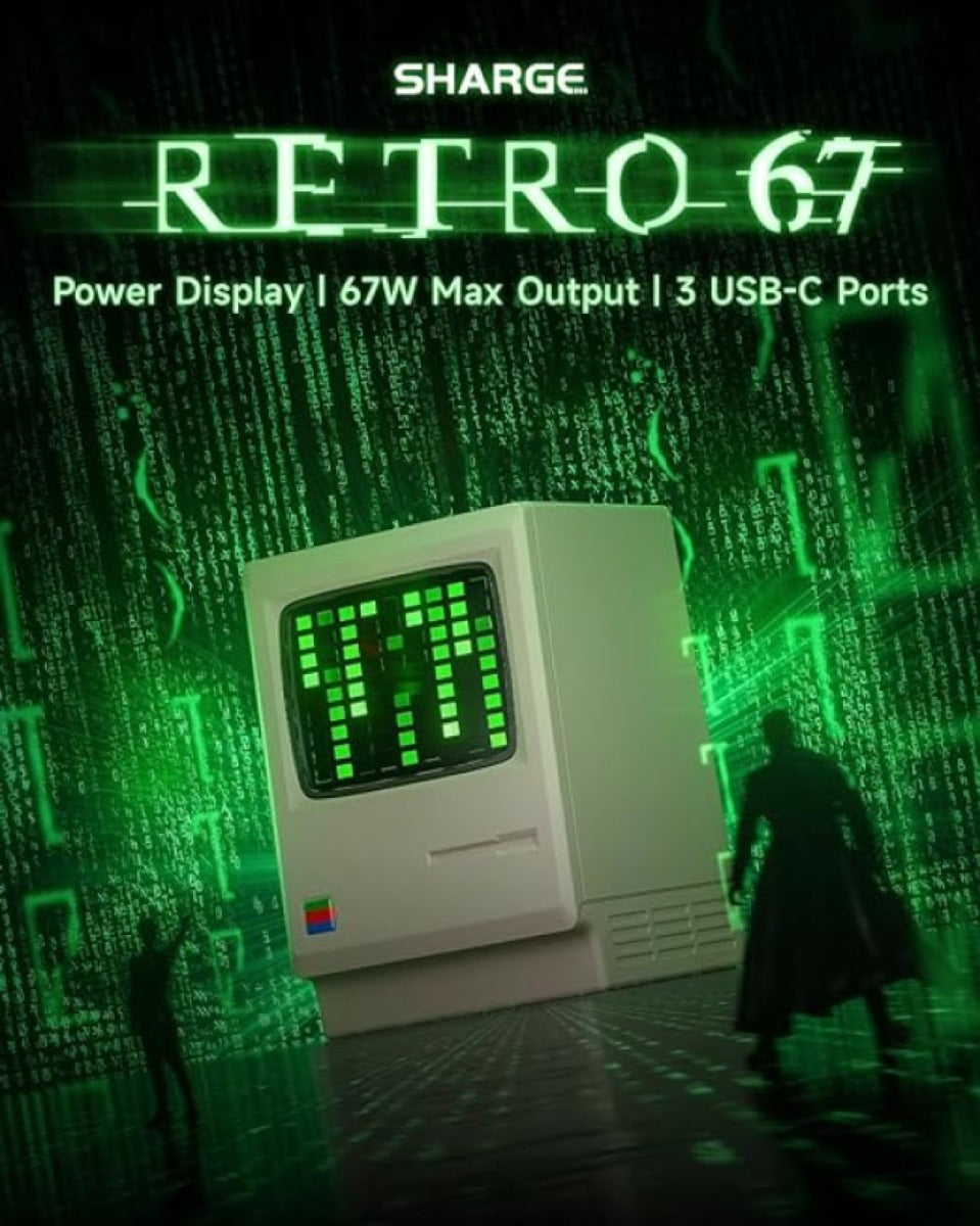 Shargeek Retro GaN 67W Charging Plug