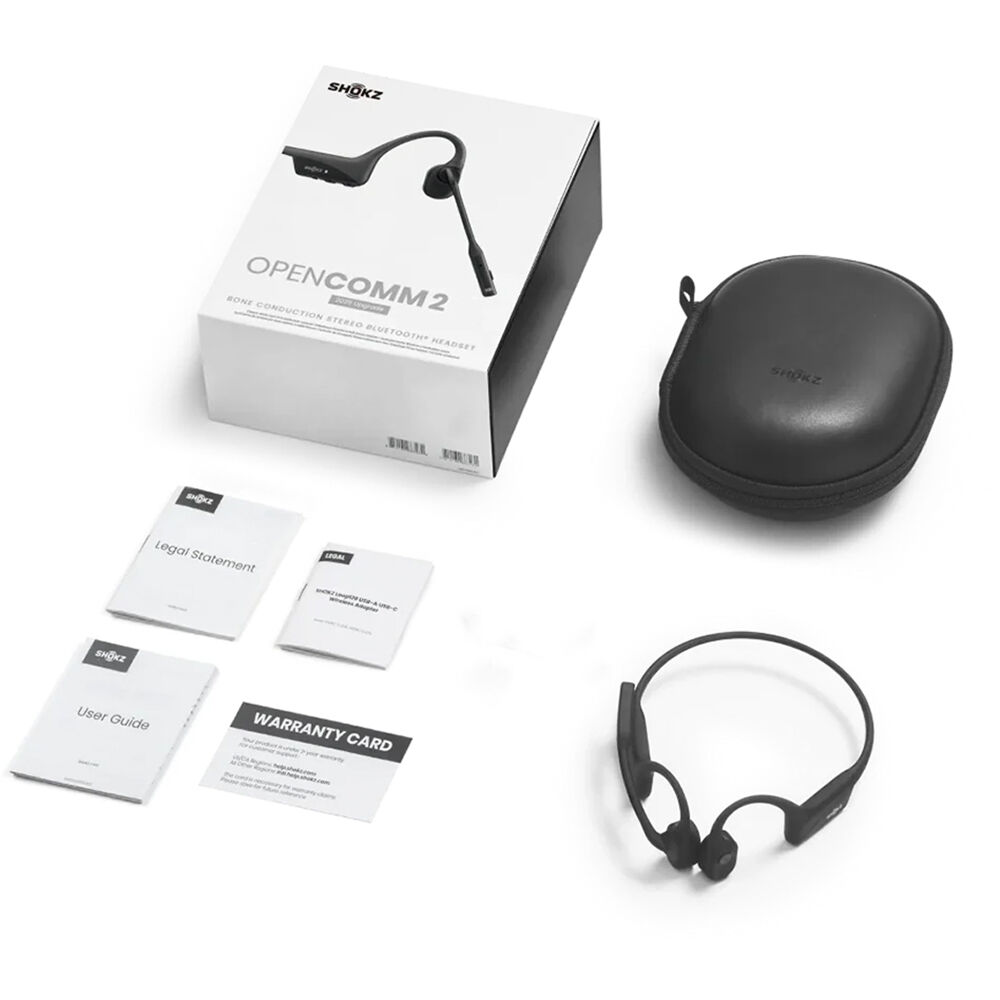 Shokz OpenComm2 Bone Conduction Stereo Headset (2025)