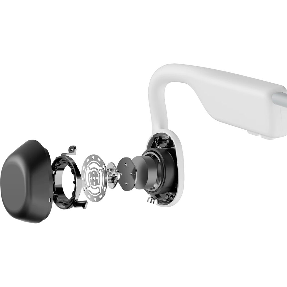 Shokz OpenMove Bone Conduction Stereo Wireless Headset (White)