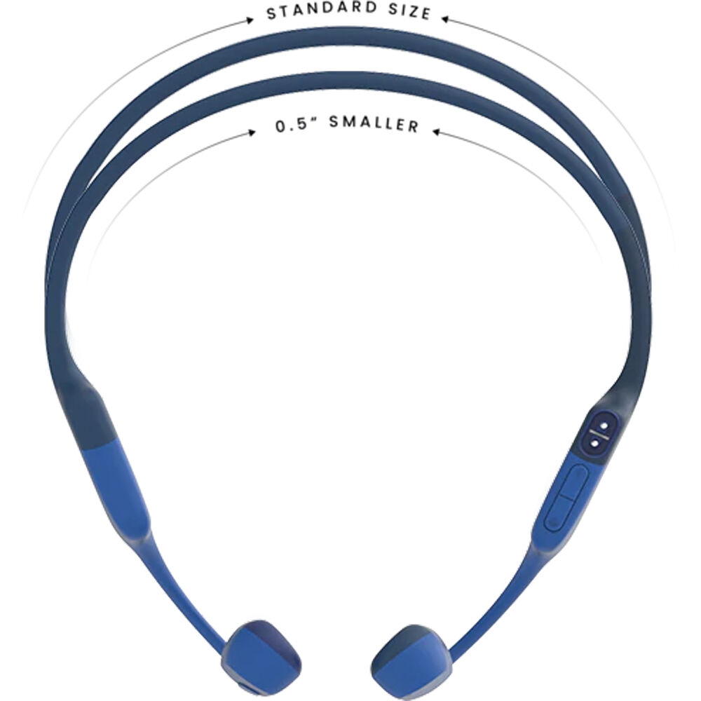 Shokz OpenRun Bone Conduction Stereo Wireless Headset (Blue)