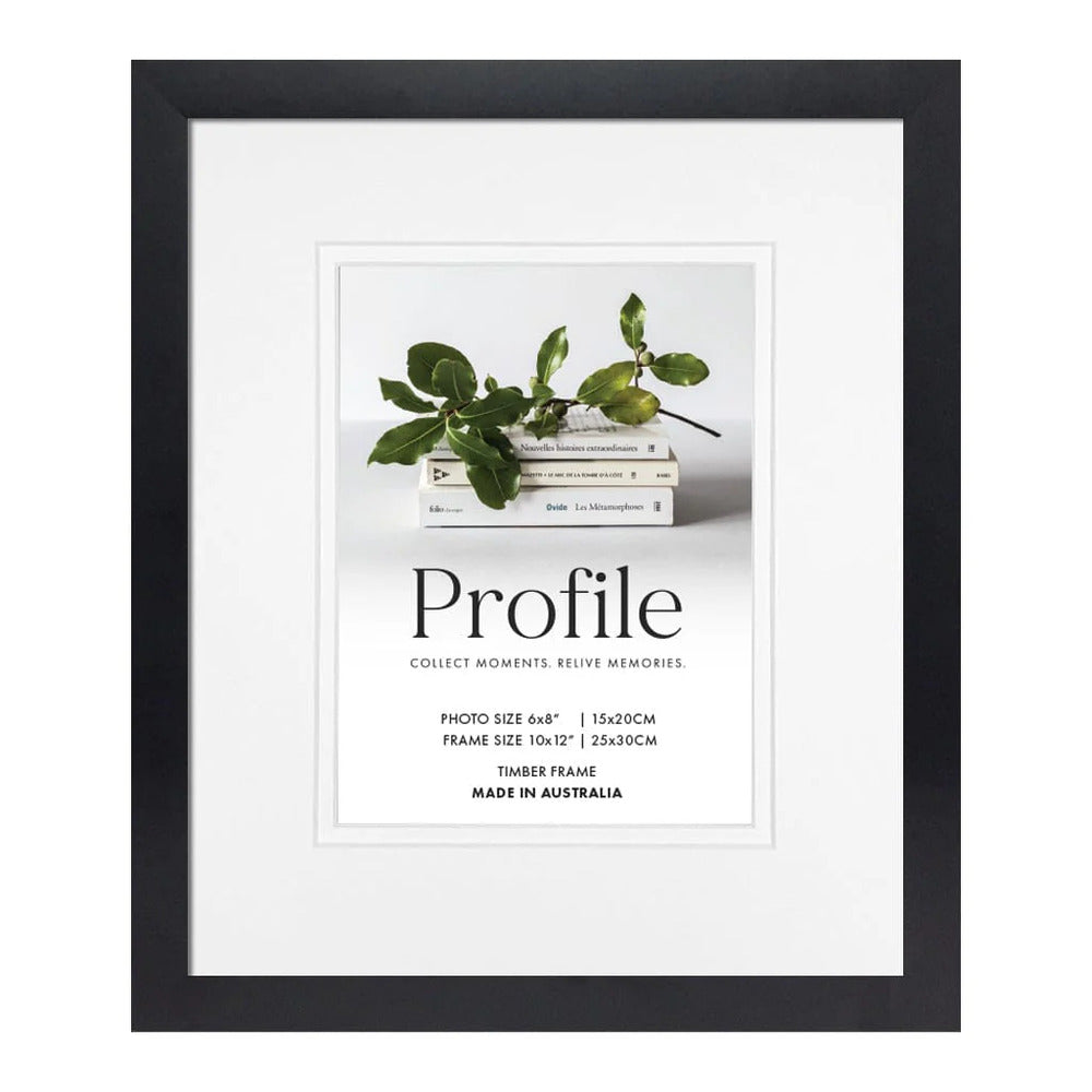 Profile Decorator Black Photo Frame 25x30/15x20cm