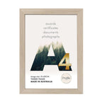 Profile - Elegant Polar Birch Timber A4 Picture Frame