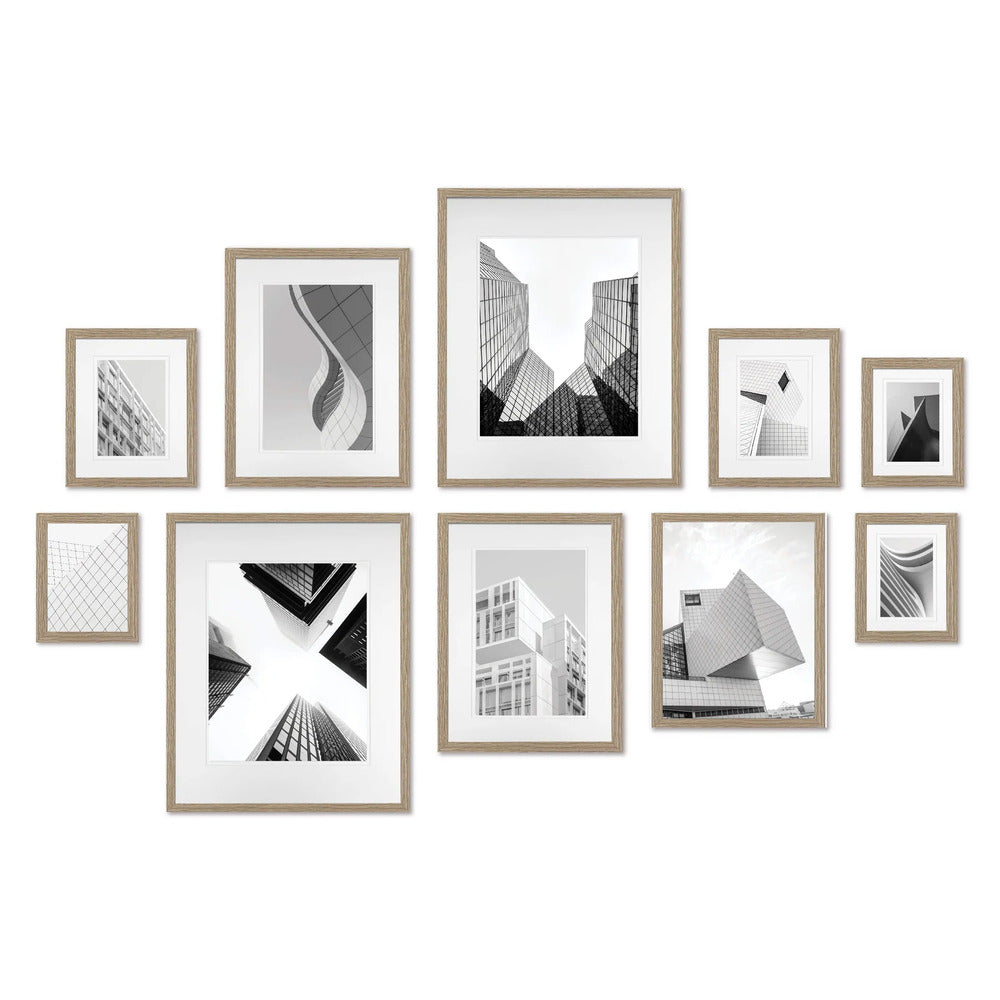 Studio Nova Gallery Frame Set of 10 - Natural