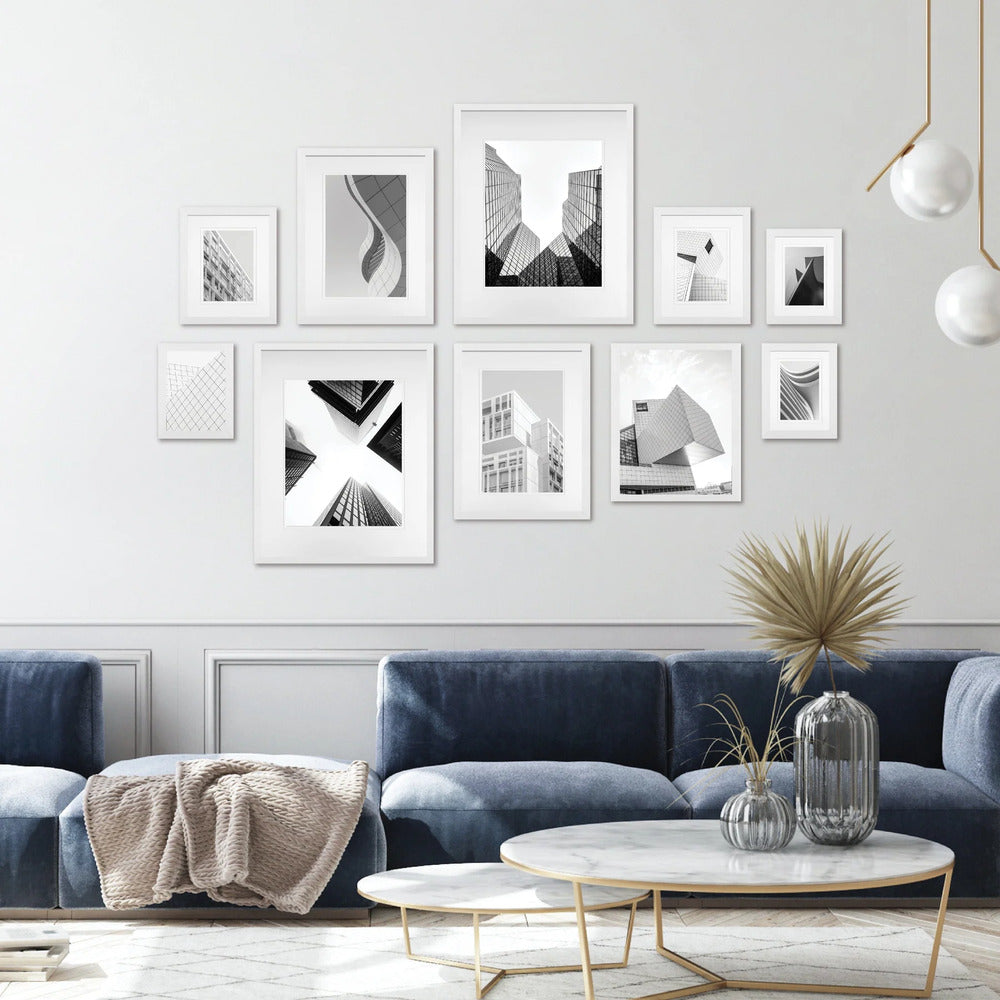 Profile Studio Nova Gallery Frame Set of 10 - White 