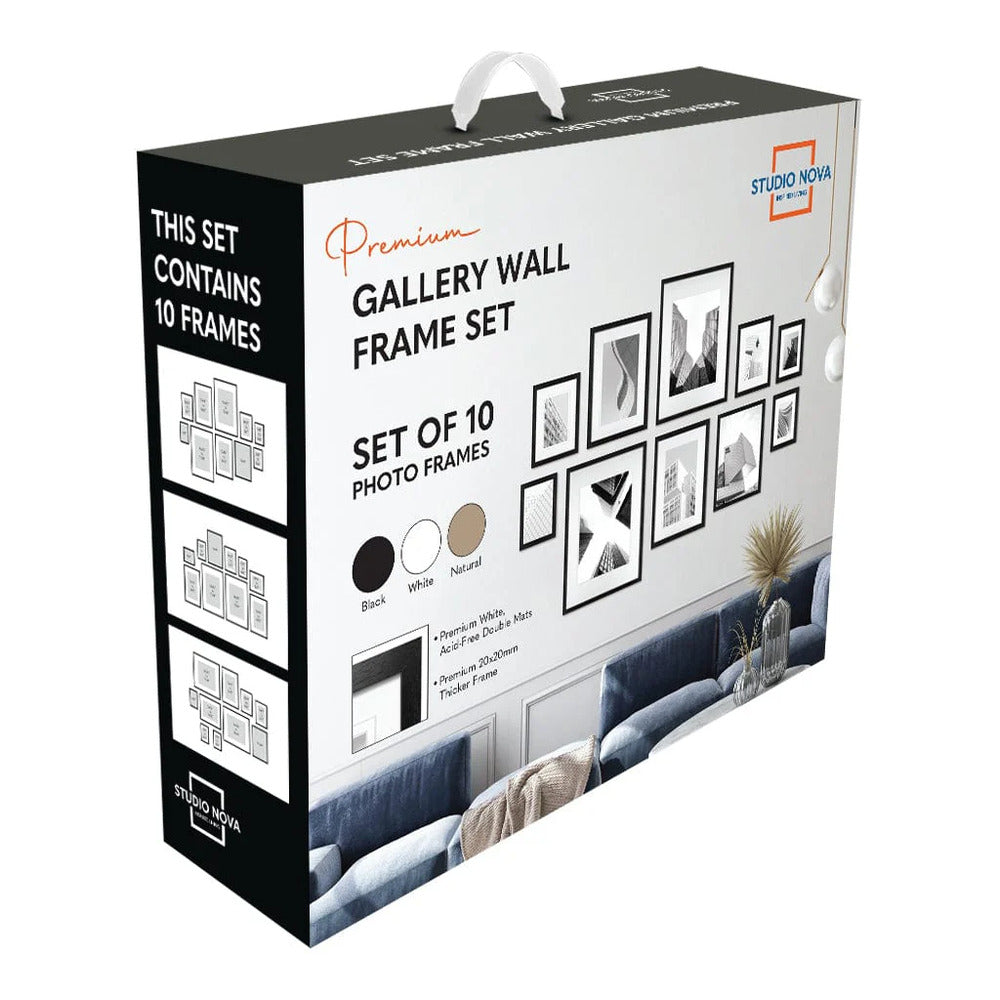 Profile Studio Nova Gallery Frame Set of 10 - White 