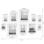 Profile Studio Nova Gallery Frame Set of 10 - White 