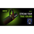 Shure Motiv MV7+ Podcast Microphone - Black