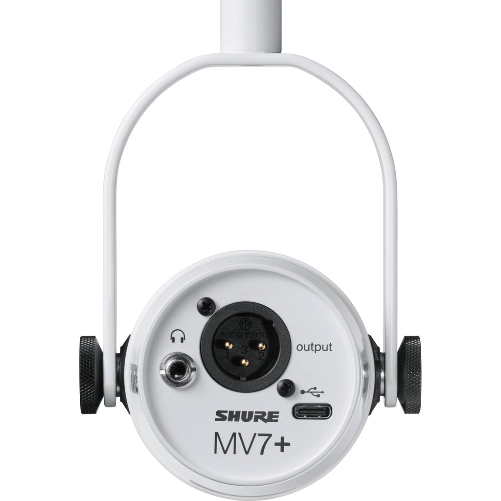 Shure Motiv MV7+ Podcast Microphone - White