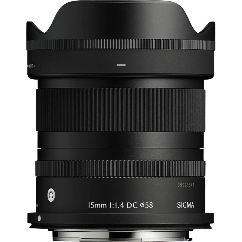Sigma 15mm f/1.4 DC Contemporary Lens - Canon RF Mount