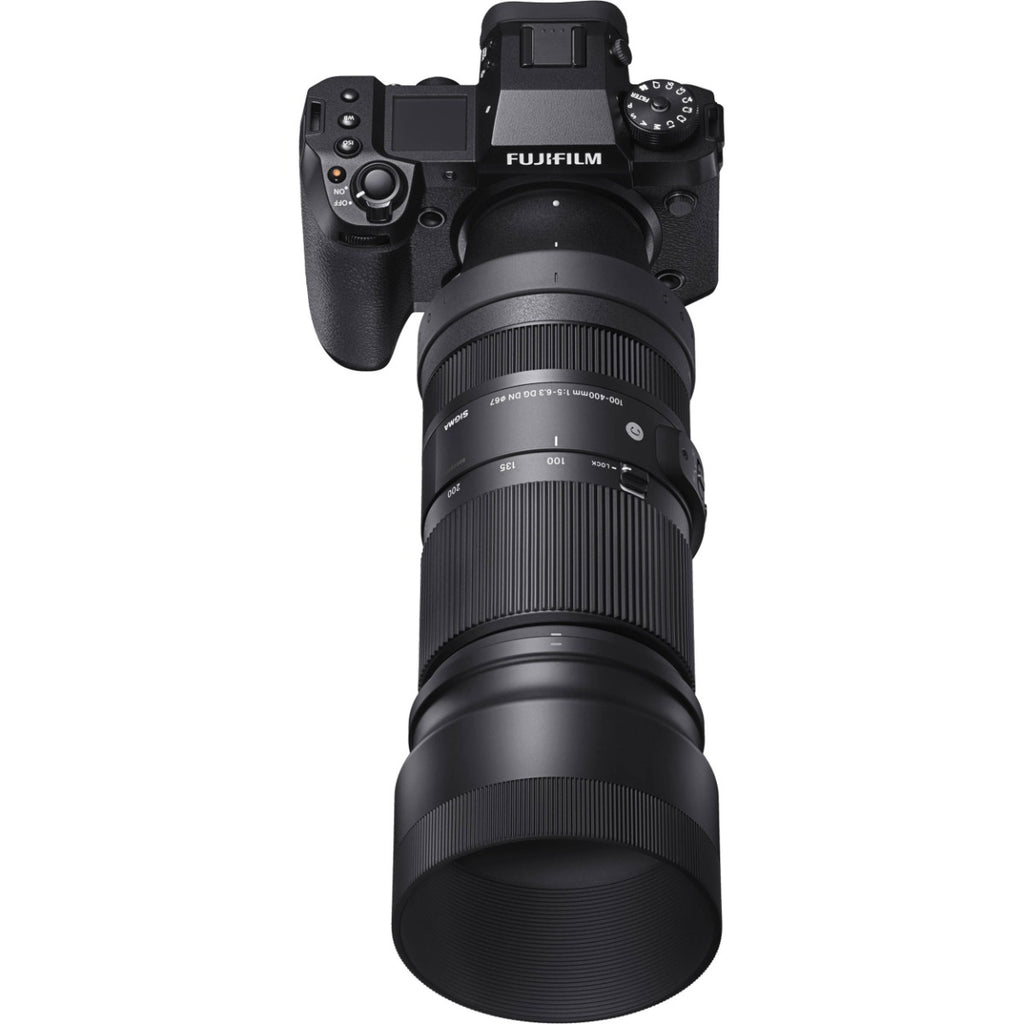  Sigma 100-400mm f/5-6.3 DG DN OS Contemporary Lens for Fujifilm X-Mount