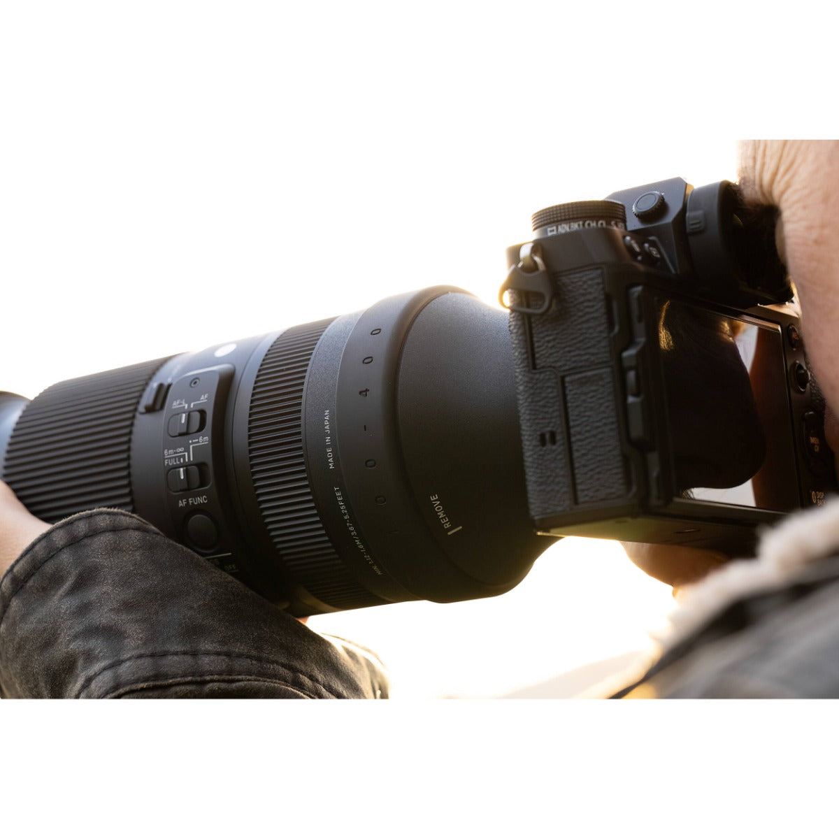  Sigma 100-400mm f/5-6.3 DG DN OS Contemporary Lens for Fujifilm X-Mount