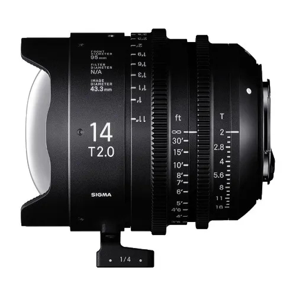 Sigma 14mm T2  Cine Lens Canon EF