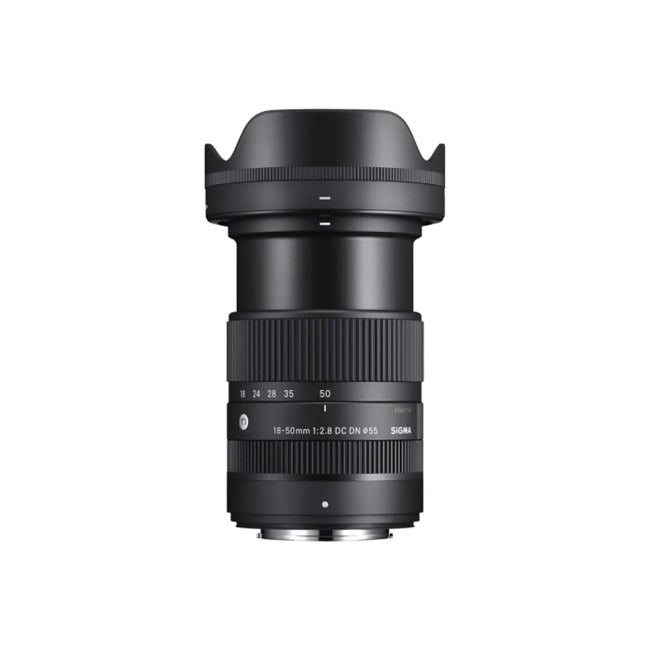FUJIFILM X-E5 Silver with Sigma 18-50mm f/2.8 DC DN