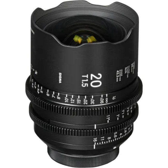 Sigma 20mm T1.5 Cine Lens Canon EF