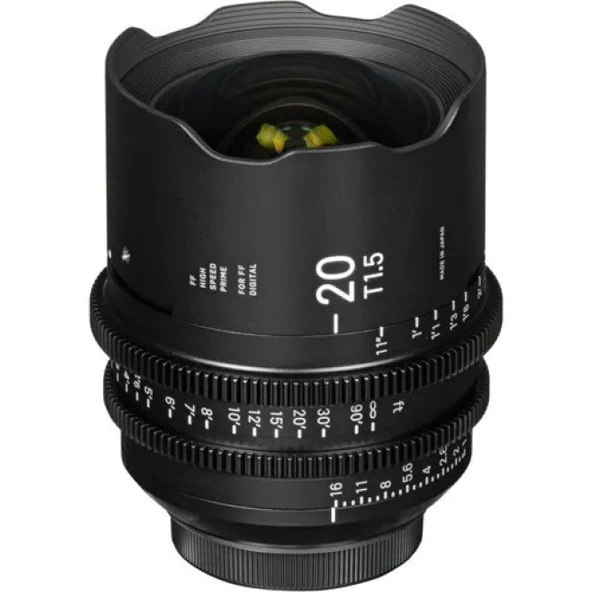 Sigma 20mm T1.5 Cine Lens Canon EF