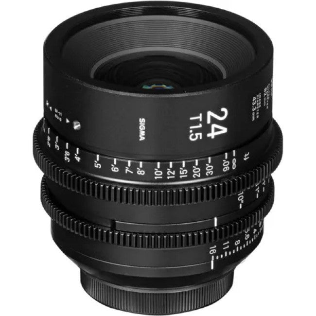 Sigma 24mm T1.5 Cine Lens Canon EF
