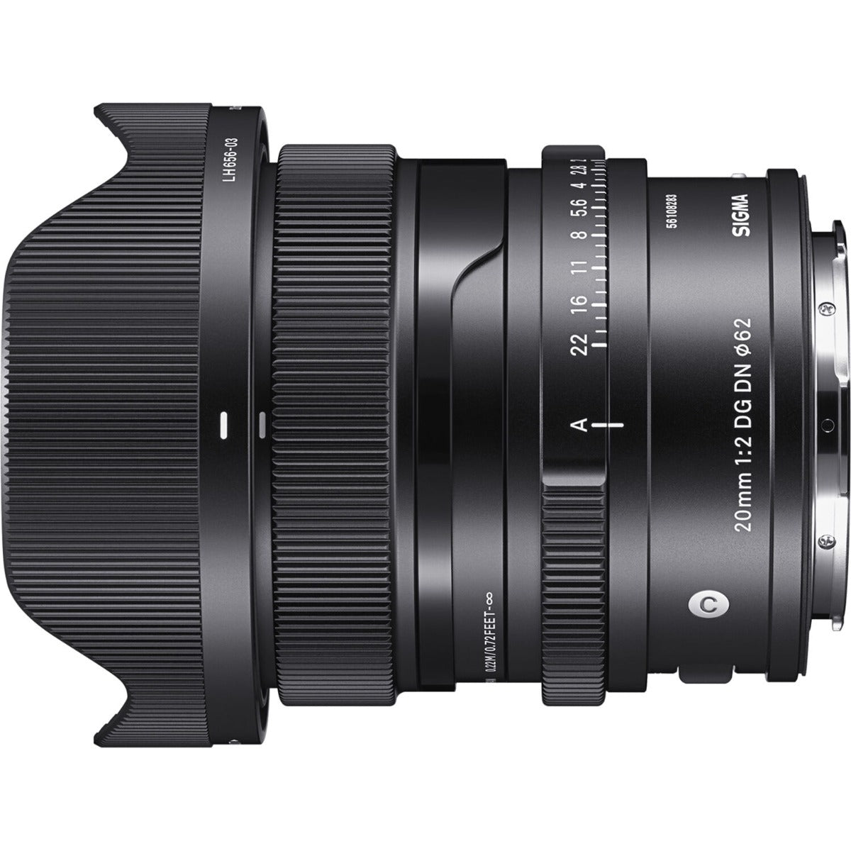Sigma AF 20mm f-2 DG DN Contemporary Lens For L-Mount