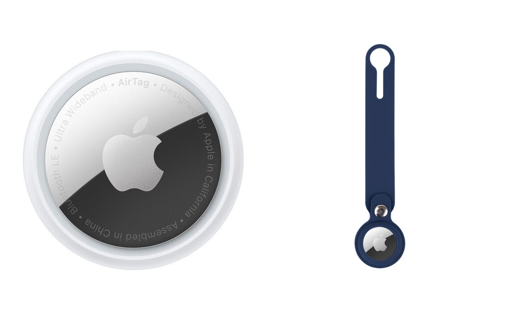 Apple AirTag 1 Pack with Silicone Cover Loop (Navy)