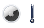 Apple AirTag 1 Pack with Silicone Cover Loop (Navy)