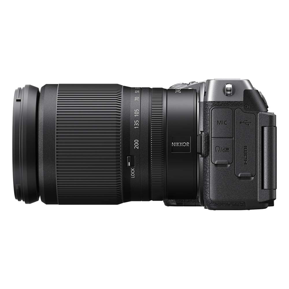 Nikon Z5IIC Mirrorless Camera with Z 24-200mm f/4-6.3 VR Lens - Silver