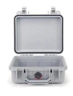 Pelican 1400 Case - Silver without Foam