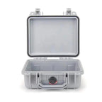 Pelican 1200 Case without Foam - Silver